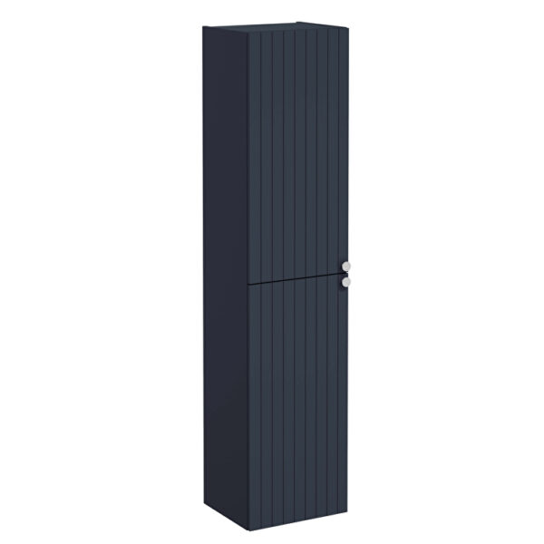 VitrA Root Groove Boy Dolabı, 40 cm, İki Kapaklı, Mat Lacivert