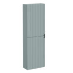 Vitra Root Groove Boy Dolabı, 55 cm, İki Kapaklı, Dar, Kısa, Mat Fiyord Yeşili