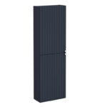 Vitra Root Groove Boy Dolabı, 55 cm, İki Kapaklı, Dar, Kısa, Mat Lacivert