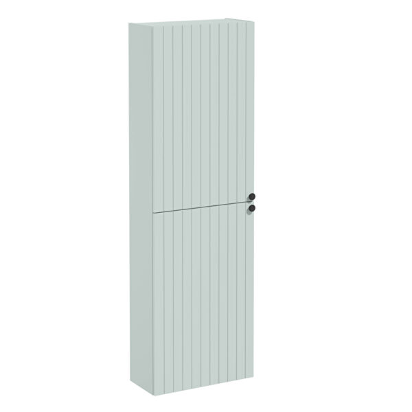 Vitra Root Groove Boy Dolabı, 55 cm, İki Kapaklı, Dar, Kısa, Mat Retro Yeşil