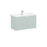 VitrA Root Classic & Groove Kulp, Yuvarlak, Zamak, Mat Beyaz - Görsel 24