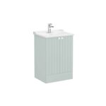 VitrA Root Classic & Groove Kulp, Yuvarlak, Zamak, Mat Beyaz - Görsel 21