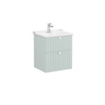 VitrA Root Classic & Groove Kulp, Yuvarlak, Zamak, Mat Beyaz - Görsel 9
