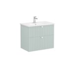 VitrA Root Classic & Groove Kulp, Yuvarlak, Zamak, Mat Beyaz - Görsel 7
