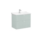 VitrA Root Classic & Groove Kulp, Yuvarlak, Zamak, Mat Beyaz - Görsel 6