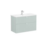 VitrA Root Classic & Groove Kulp, Yuvarlak, Zamak, Mat Beyaz - Görsel 5
