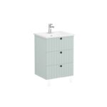 VitrA Root Flat Ayak, 13 cm, 2 Adet, Mat Beyaz - Görsel 6