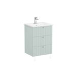 VitrA Root Flat Ayak, 13 cm, 2 Adet, Mat Beyaz - Görsel 4