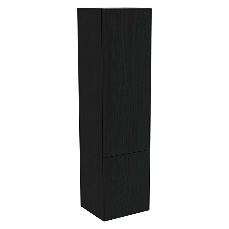 69535_Cut_Out_Image-1.jpg VitrA Origin Boy Dolabı, 40 cm, Hareli Siyah Meşe, Sol - Görsel 1