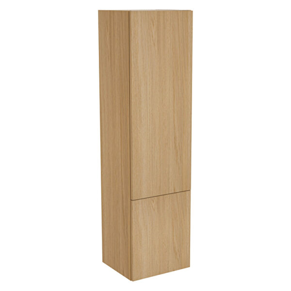 VitrA Origin Boy Dolabı, 40 cm, Yatay Meşe, Sol