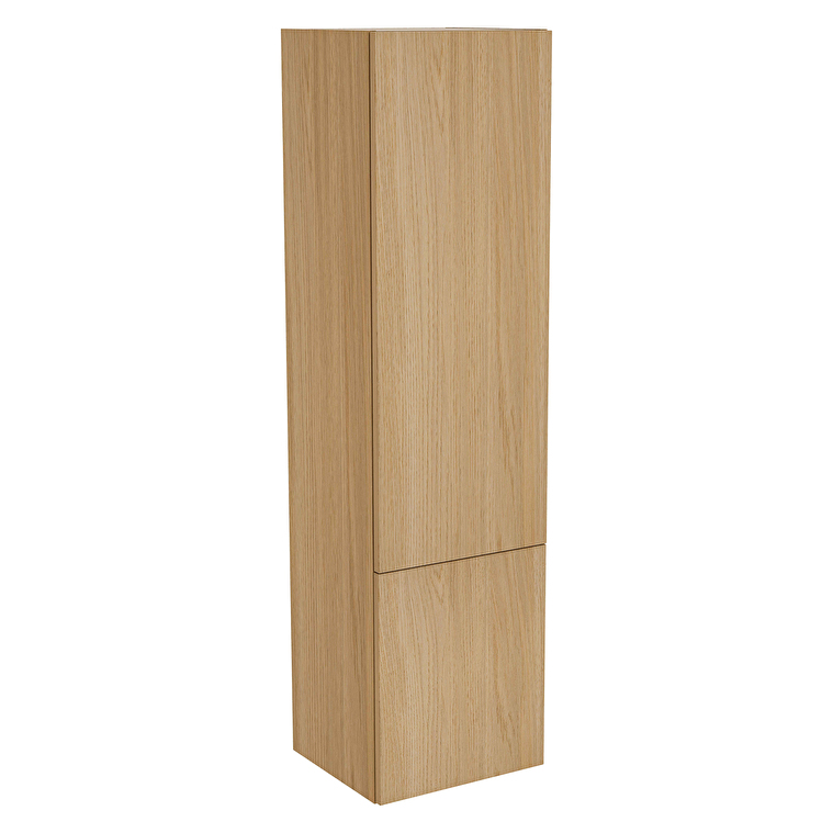 69539_Cut_Out_Image-1.jpg VitrA Origin Boy Dolabı, 40 cm, Yatay Meşe, Sol - Görsel 1