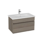 VitrA Mia Plus Square Lavabo Dolabı, 80 cm, Bir Çekmeceli, Cordoba