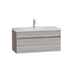 VitrA Mia Plus Square Lavabo Dolabı, 100 cm, Bir Çekmeceli, Cordoba