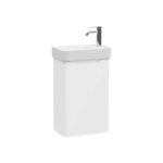 VitrA Integra Round Lavabo Dolabı, 45 cm, Bir Kapaklı, Dar, Parlak Beyaz, Sağ