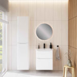 VitrA Integra Round Lavabo Dolabı, 60 cm, İki Çekmeceli , Parlak Beyaz - Görsel 2