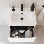 VitrA Integra Round Lavabo Dolabı, 60 cm, İki Çekmeceli , Parlak Beyaz - Görsel 5