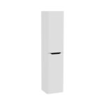 VitrA Integra Round Boy Dolabı, 40 cm, İki Kapaklı, Mat Açık Gri, Sol