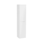 VitrA Integra Round Boy Dolabı, 40 cm, İki Kapaklı, Parlak Beyaz, Sağ