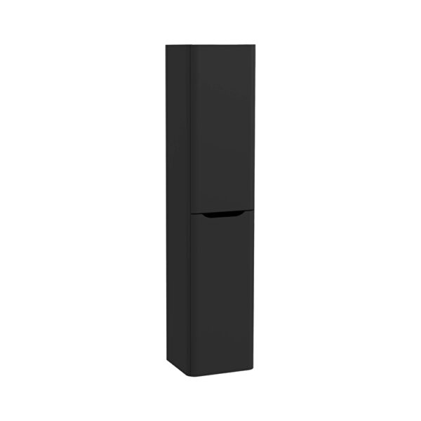 VitrA Integra Round Boy Dolabı, 40 cm, İki Kapaklı, Mat Grafit, Sağ