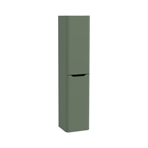 VitrA Integra Round Boy Dolabı, 40 cm, İki Kapaklı, Mat Yeşil, Sağ