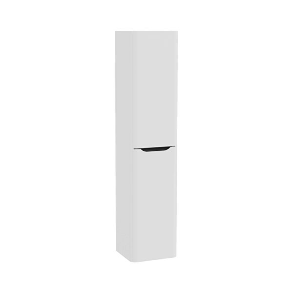 VitrA Integra Round Boy Dolabı, 40 cm, İki Kapaklı, Mat Açık Gri, Sağ