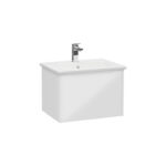 VitrA Integra Square Lavabo Dolabı, 60 cm, Bir Çekmeceli, Parlak Beyaz - Görsel 2