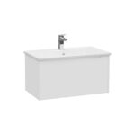 VitrA Integra Square Lavabo Dolabı, 80 cm, Bir Çekmeceli, Mat Beyaz