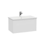 VitrA Integra Square Lavabo Dolabı, 80 cm, Bir Çekmeceli, Mat Beyaz - Görsel 3