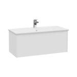 VitrA Integra Square Lavabo Dolabı, 100 cm, Bir Çekmeceli, Mat Beyaz