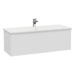 VitrA Integra Square Lavabo Dolabı, 120 cm, Bir Çekmeceli, Mat Beyaz - Görsel 3