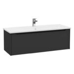 VitrA Integra Square Lavabo Dolabı, 120 cm, Bir Çekmeceli, Mat Grafit