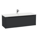 VitrA Integra Square Lavabo Dolabı, 120 cm, Bir Çekmeceli, Mat Grafit - Görsel 2