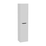 VitrA Integra Square Boy Dolabı, 40 cm, İki Kapaklı, Mat Açık Gri, Sağ