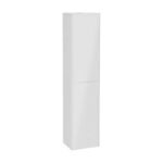 VitrA Integra Square Boy Dolabı, 40 cm, İki Kapaklı, Parlak Beyaz, Sol