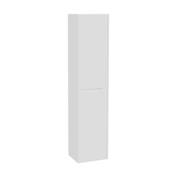 VitrA Integra Square Boy Dolabı, 40 cm, İki Kapaklı, Mat Beyaz, Sol