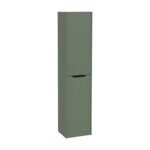 VitrA Integra Square Boy Dolabı, 40 cm, İki Kapaklı, Mat Yeşil, Sol - Görsel 2