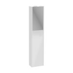VitrA Integra Square Boy Dolabı, 30 cm, İki Kapaklı, Dar, Parlak Beyaz, Sağ