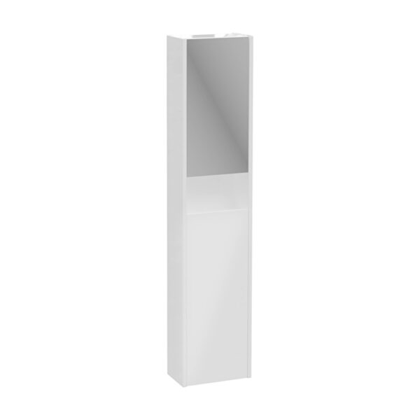 VitrA Integra Square Boy Dolabı, 30 cm, İki Kapaklı, Dar, Parlak Beyaz, Sağ