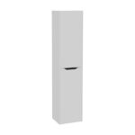 VitrA Integra Square Boy Dolabı, 40 cm, İki Kapaklı, Mat Açık Gri, Sol