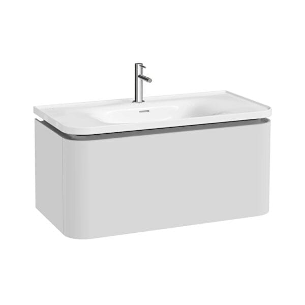 VitrA Gala Lavabo Dolabı, 100 cm, Bir Çekmeceli, Mat Soft Beyaz