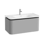 VitrA Gala Lavabo Dolabı, 100 cm, Bir Çekmeceli, Mat Taş Gri