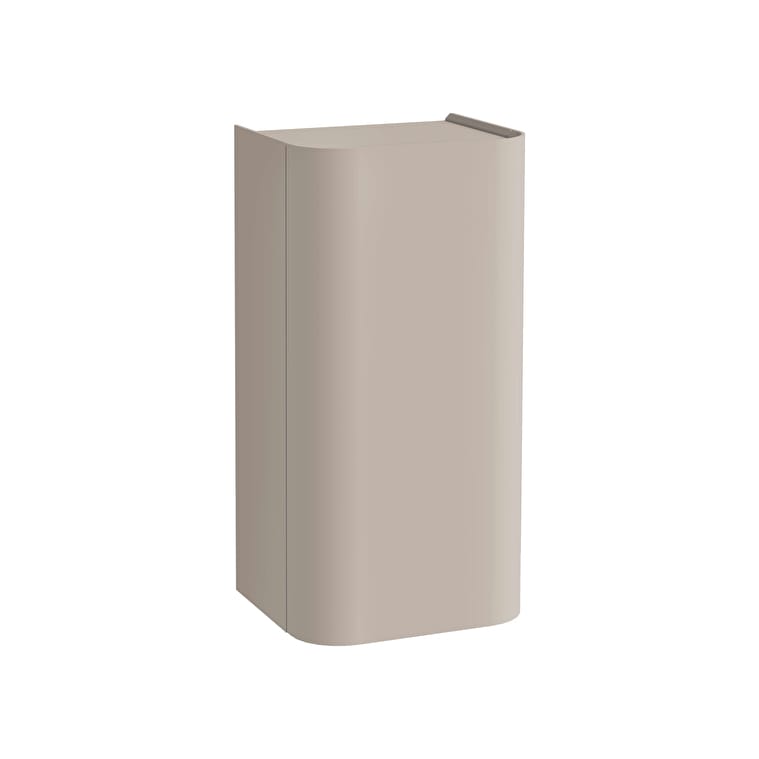 80411-1.jpg VitrA Gala Yan Ünite, 45 cm, Bir Kapaklı, Mat Soft Bej, Sağ - Görsel 1