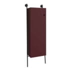 VitrA Plural Boy Dolabı, 50 cm, Bir Kapaklı, Mat Bordo, Sol
