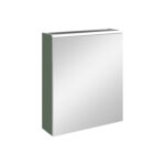 VitrA Core Dolaplı Ayna, 60 cm, Aydınlatmalı, Mat Yeşil, Sağ