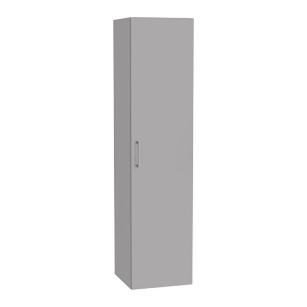 VitrA Metropole Edge Lavabo Dolabı, 80 cm, Bir Çekmeceli, Mat Kum Beji Çanak Lavabo Ve Seramik Tezgahlı, Ceviz