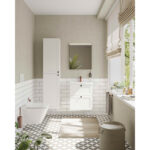 VitrA Root Classic Lavabo Dolabı, 60 cm, İki Çekmeceli, Klasik Lavabo, Mat Beyaz - Görsel 2
