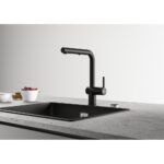 Franke Actıve Plus Metalıc Matt Black Eviye Armatürü - Görsel 3