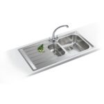 Franke Neptun Slimtop Nex 251 1.5 Gözlü Sol Damlalıklı Çelik Eviye - Görsel 2