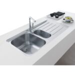 Franke Neptun Slimtop Nex 251 1.5 Gözlü Sağ Damlalıklı Çelik Eviye - Görsel 3