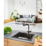 Franke Urban Ubg 610-56 Nero Tek Gözlü Fragranit Eviye - Görsel 2